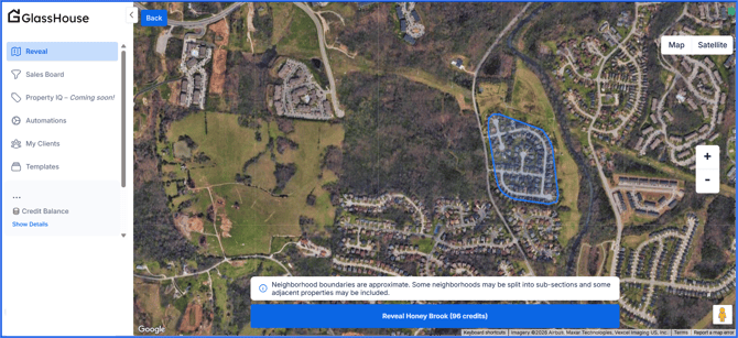 Neighborhood revealed